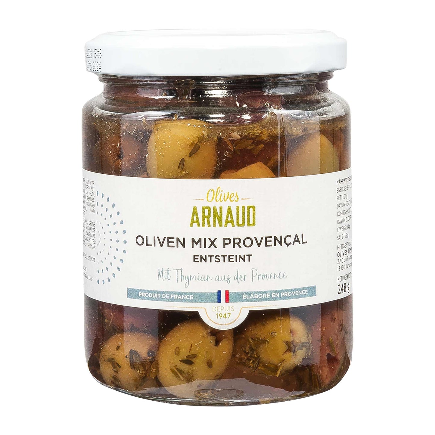 Arnaud Oliven Mix Provence entsteint