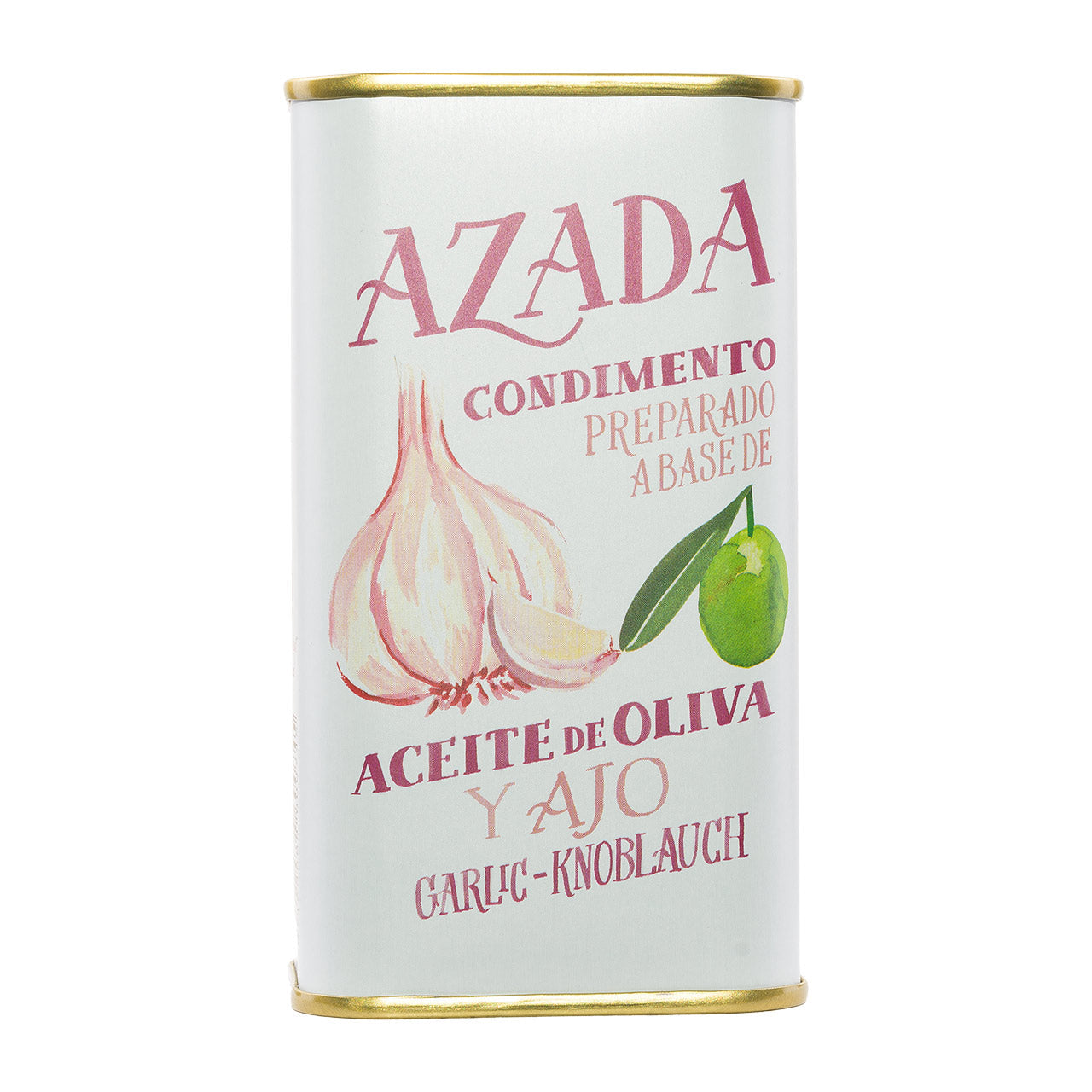 Azada Olivenöl mit Knoblauch 225ml