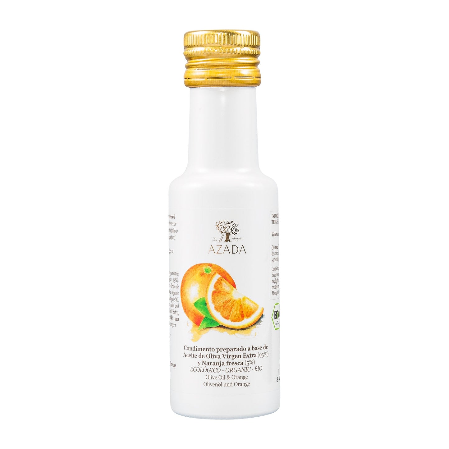 Azada Olivenöl mit Orange 100ml