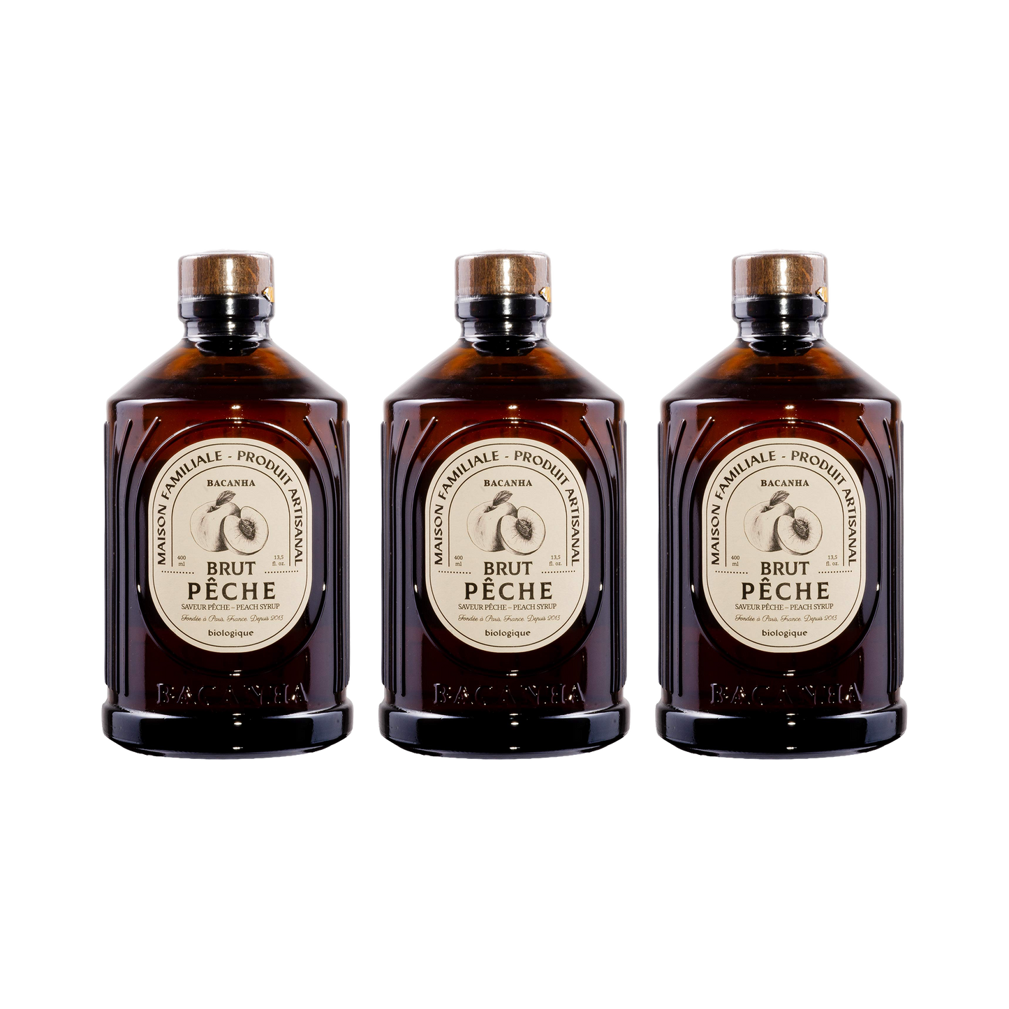 3er Set bacanha-bio-pfirsich-sirup_3