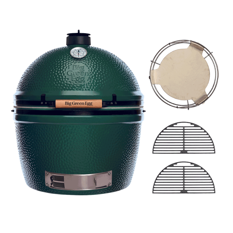 Big Green Egg 2XL 2026 — Keramikgrill mit ConvEGGtor-Basket und 2 halben ConvEGGtor-Steinen