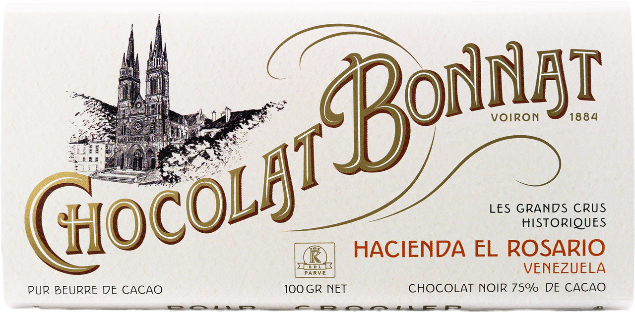 Bonnat Schokolade Hacienda El Rosario 75% Zartbitterschokolade