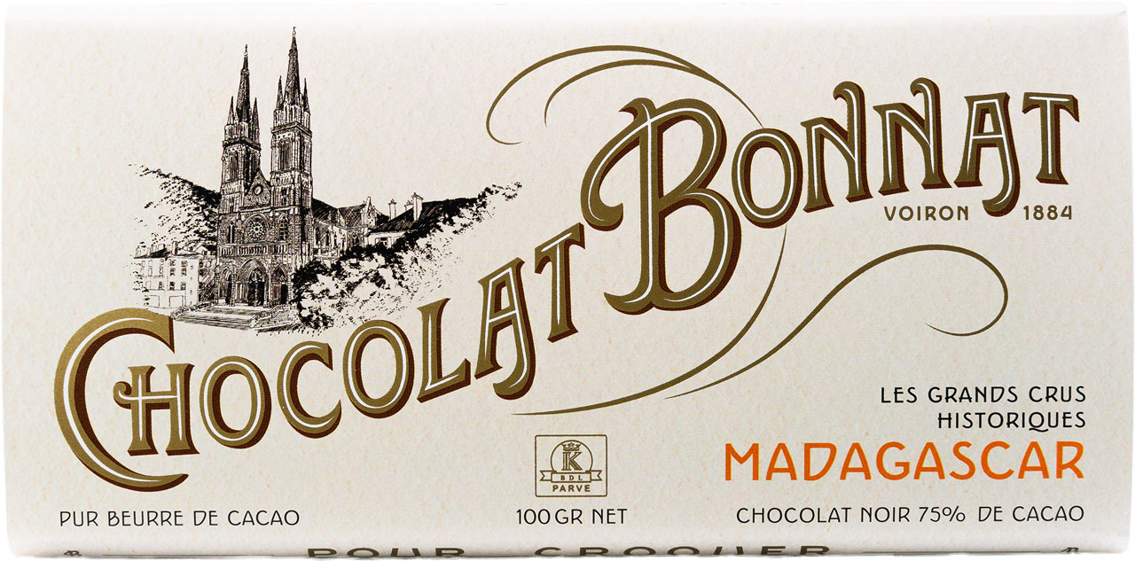 Bonnat Schokolade Madagascar 75% Zartbitterschokolade