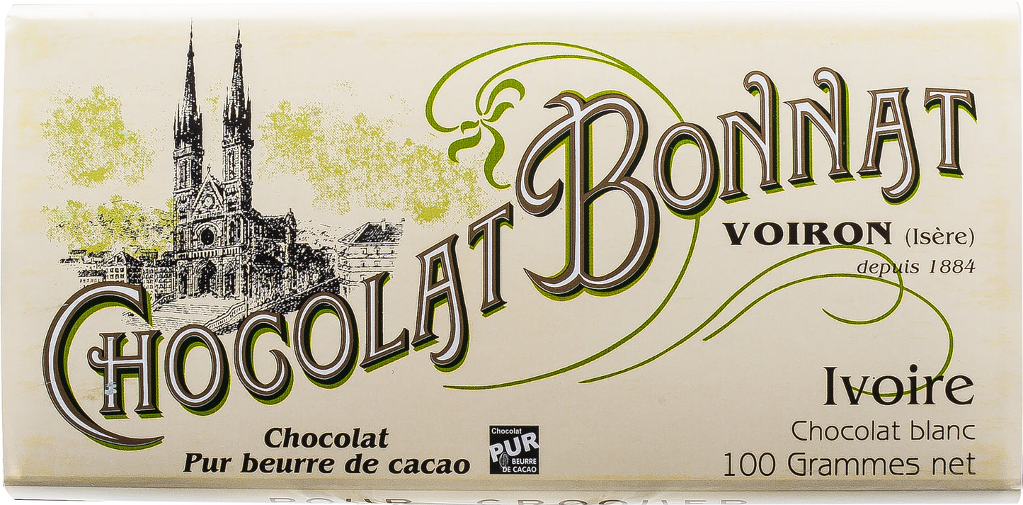 Bonnat weiße Schokolade Ivoire