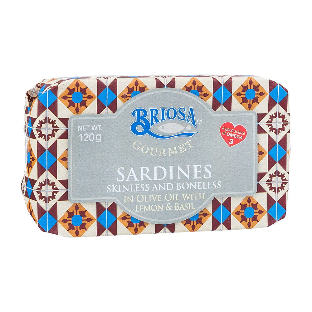 Briosa Gourmet Sardinen mit Zitrone ohne Gräten