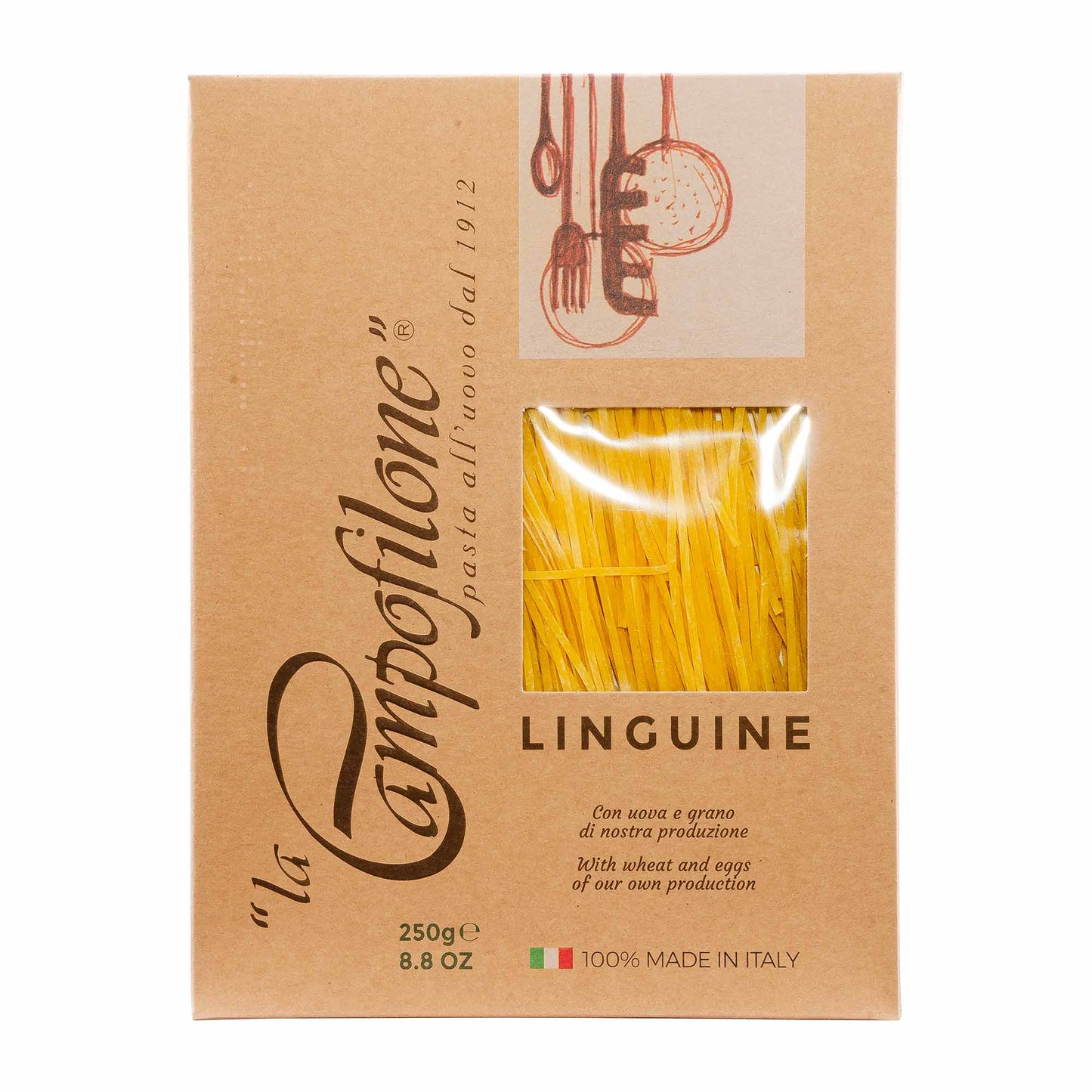 Campofilone Linguine Eiernudeln