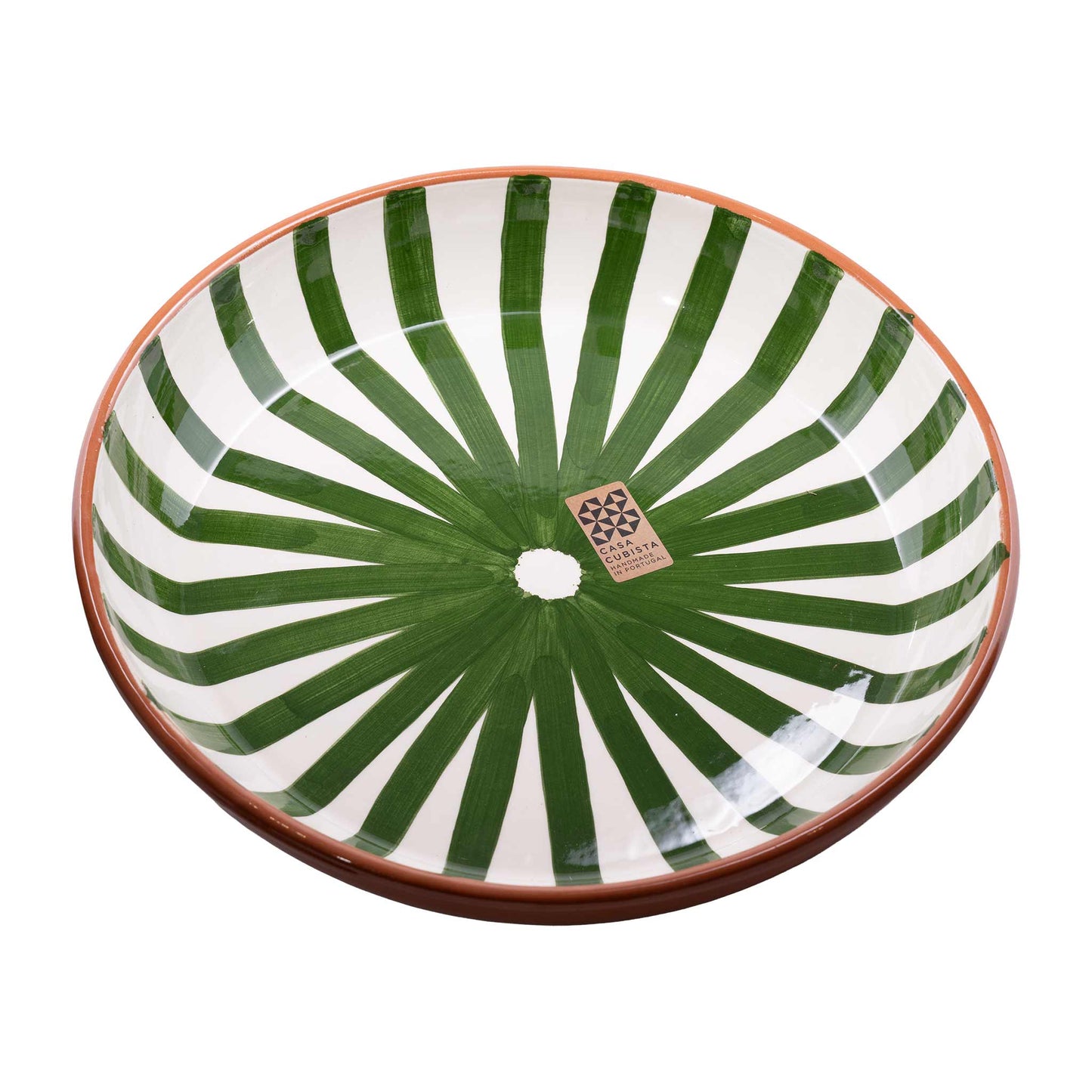 Keramikschale groß ray green