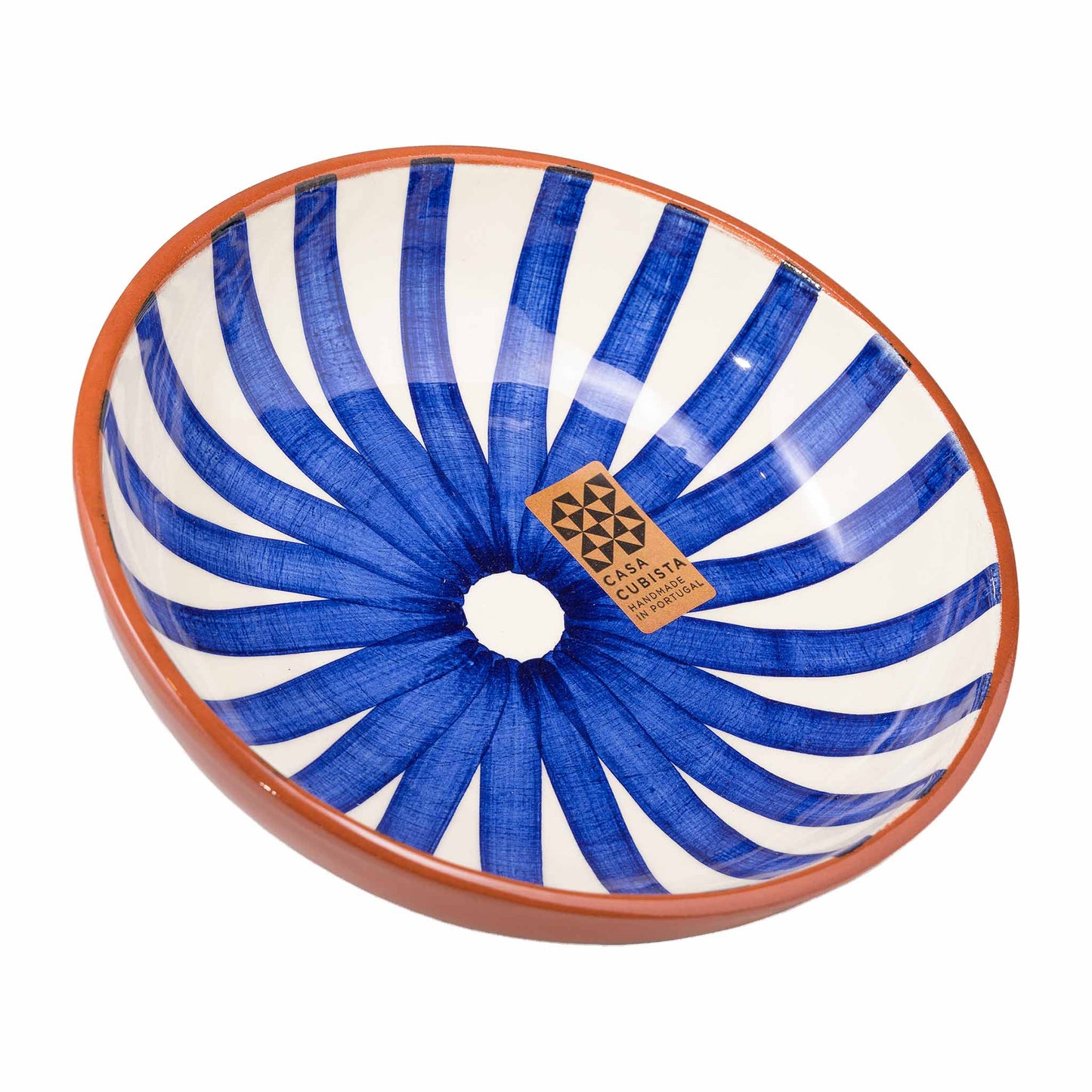 Keramikschale mittel ray blue
