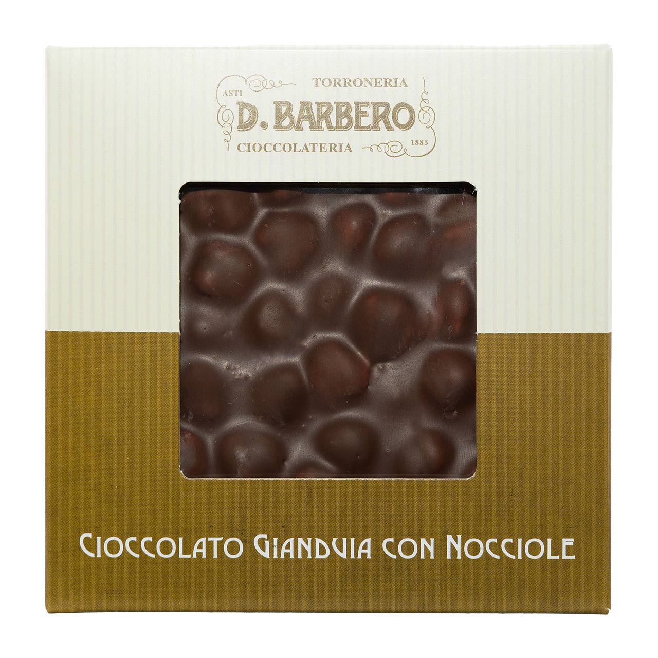 D.Barbero Gianduja Schokolade mit Haselnüssen 120g