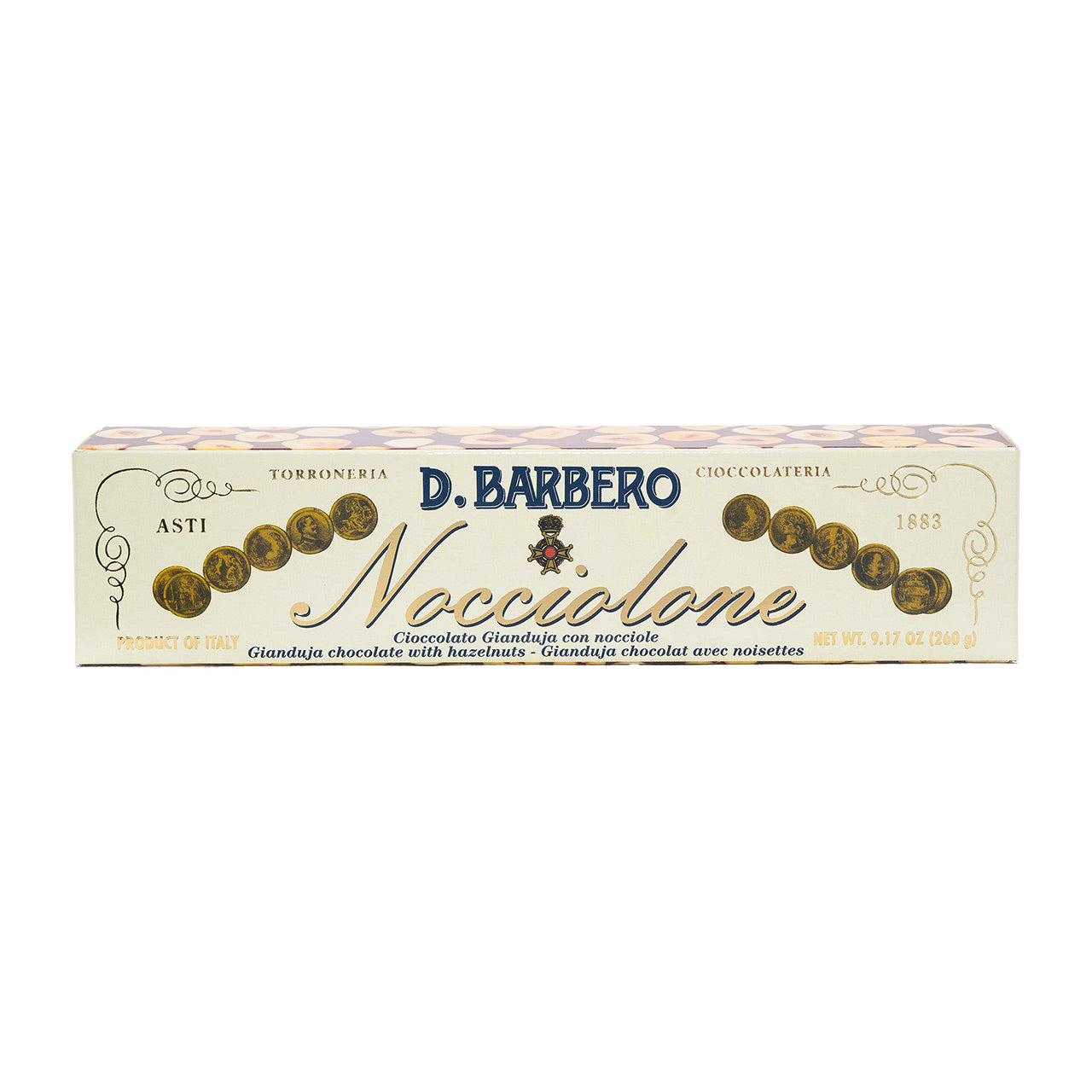 D.Barbero Nocciolone Gianduja Schokolade 260g