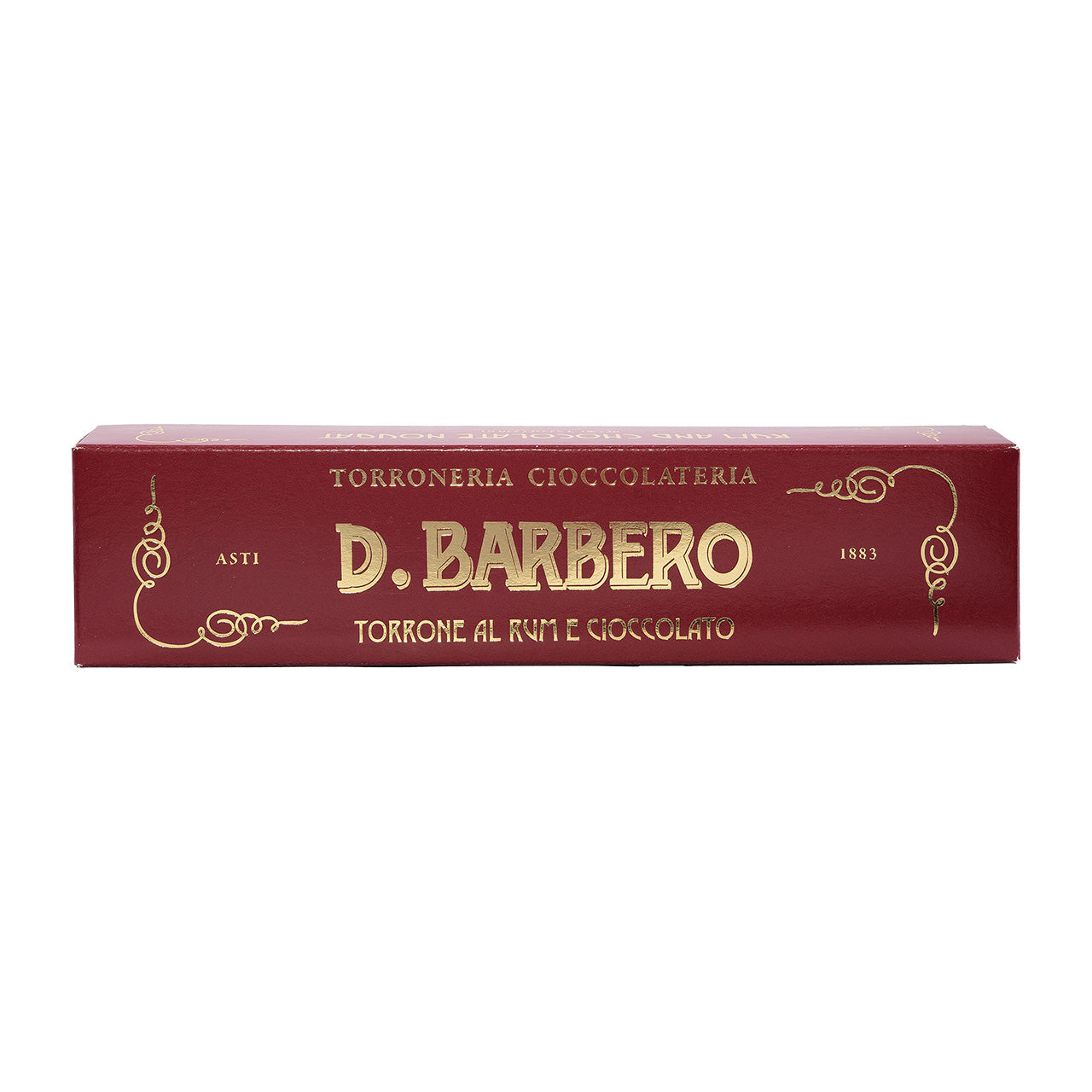 D.Barbero Torrone al Rum e cioccolato 270g