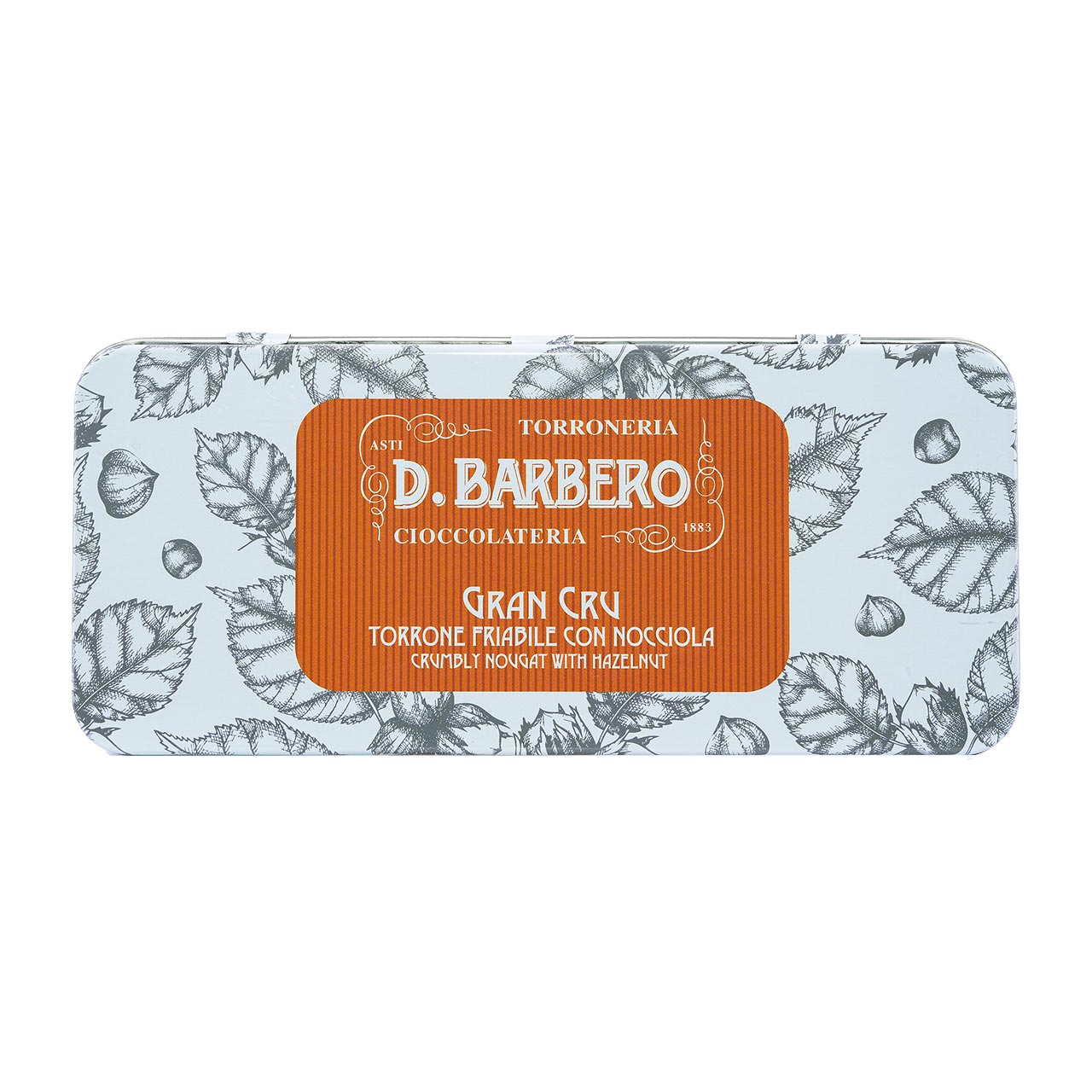 D.Barbero Torrone mit Haselnüssen 100g