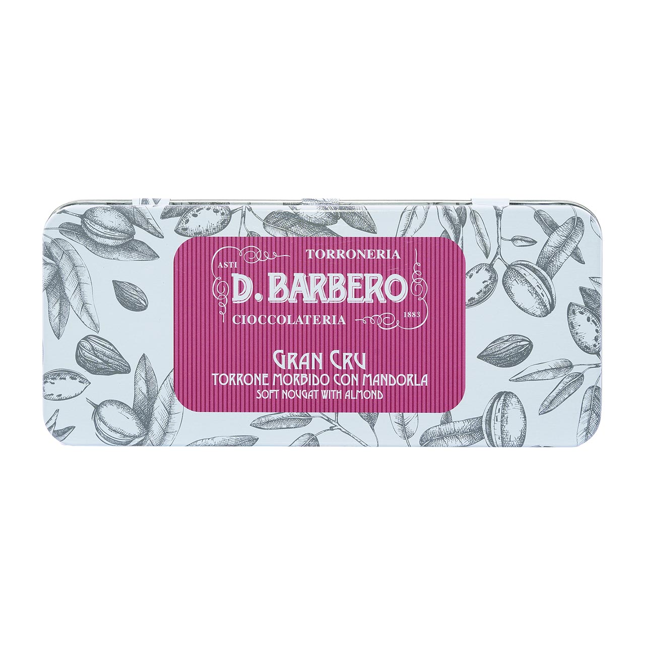 D.Barbero Torrone mit Mandeln weich 100g