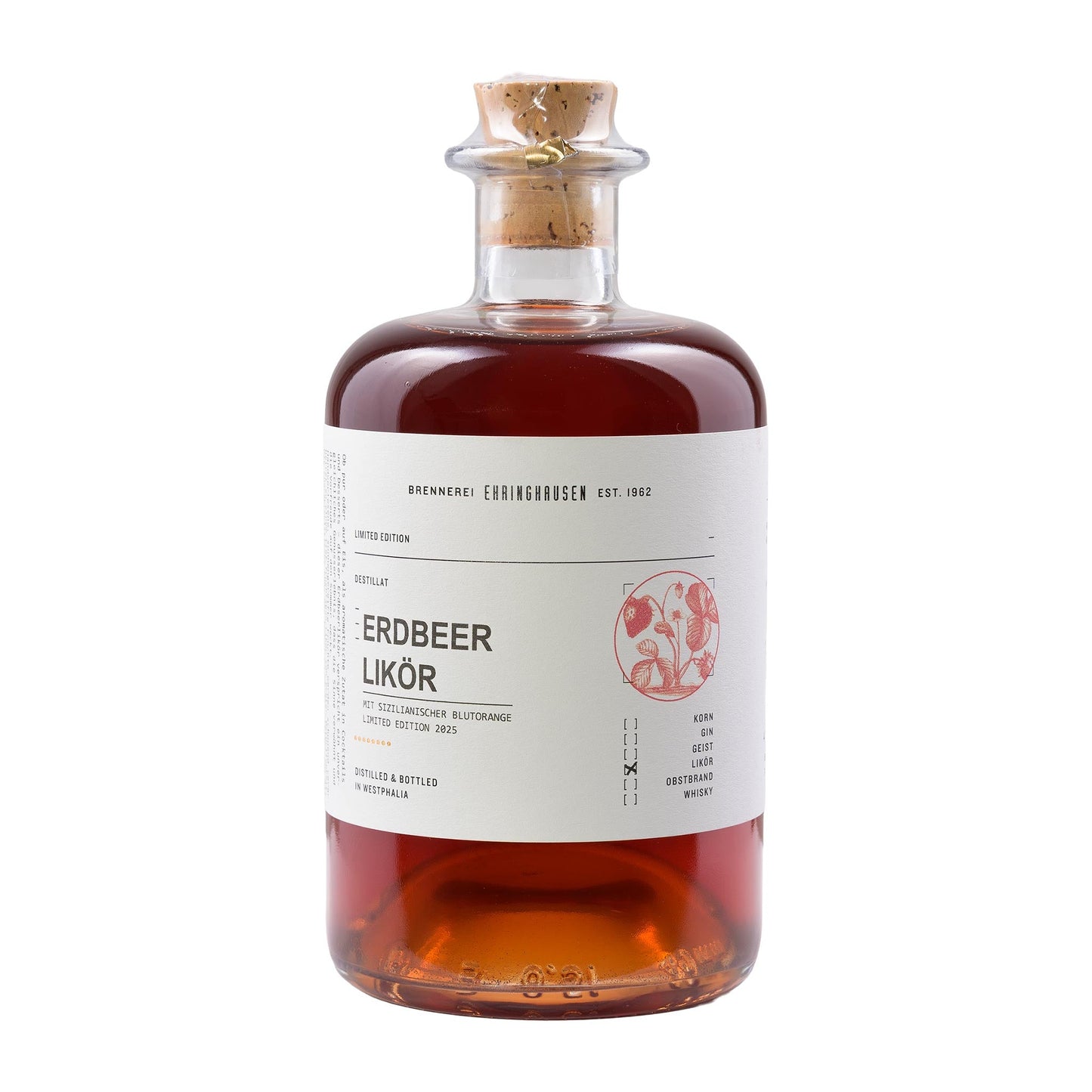 Ehringhausen Erdbeerlikör 500ml