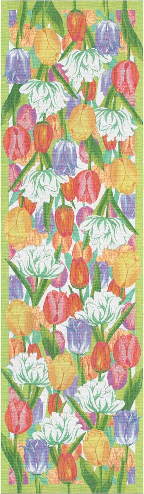 Ekelund Tischläufer mit Tulpen 35x120cm