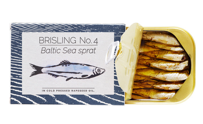 Fangst Brisling No. 4 getrocknete Sprotten