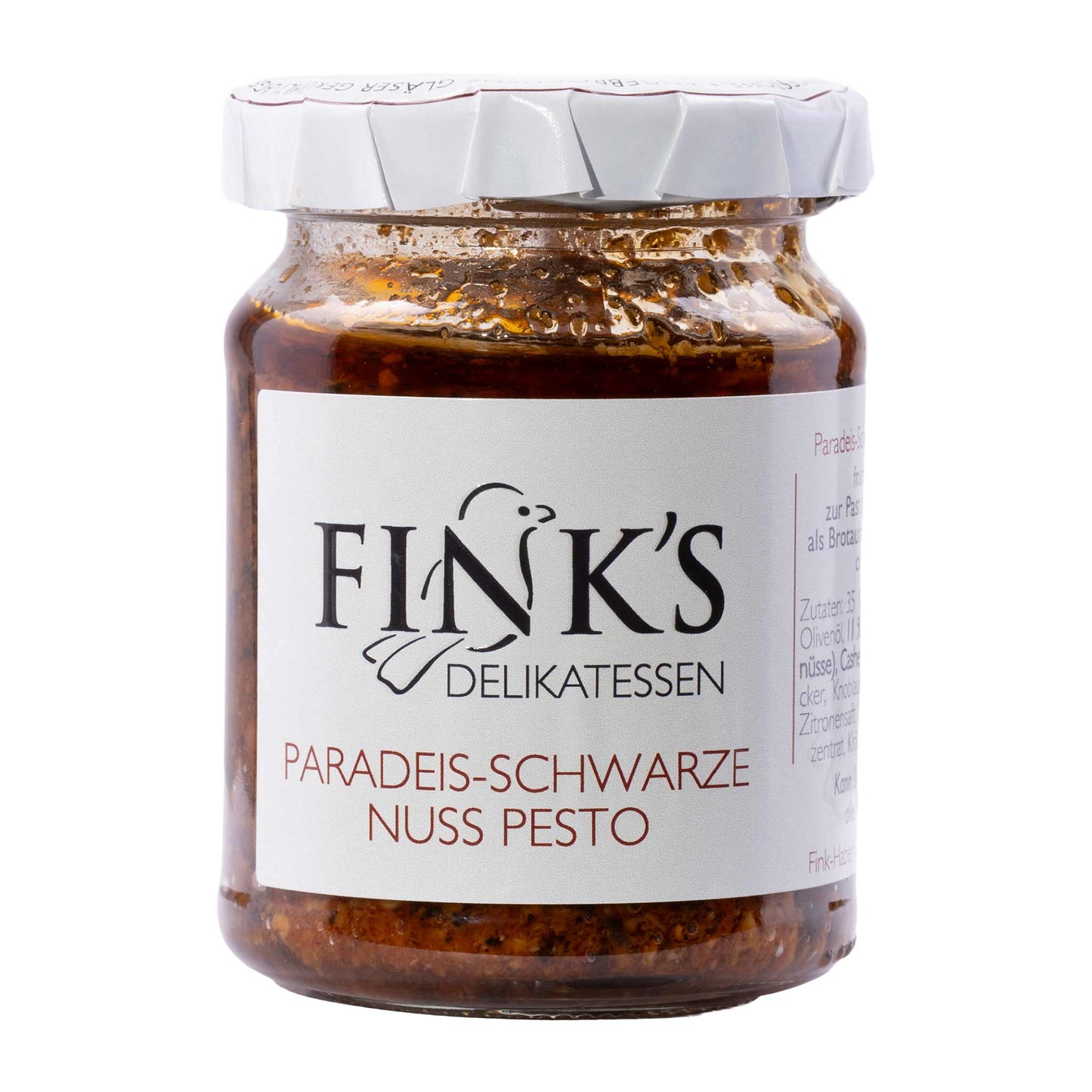 Finks Delikatessen Paradeis Schwarze Nuss Pesto