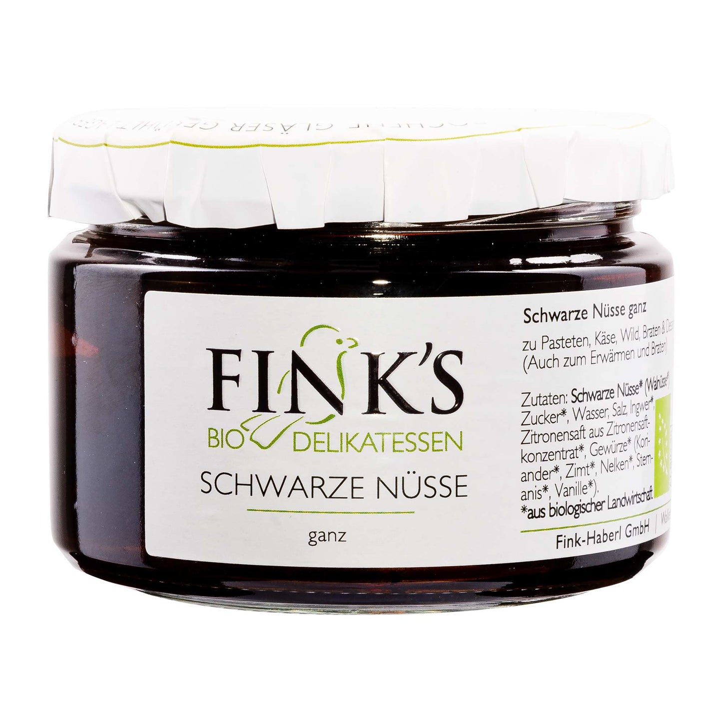 Finks Delikatessen Schwarze Nüsse