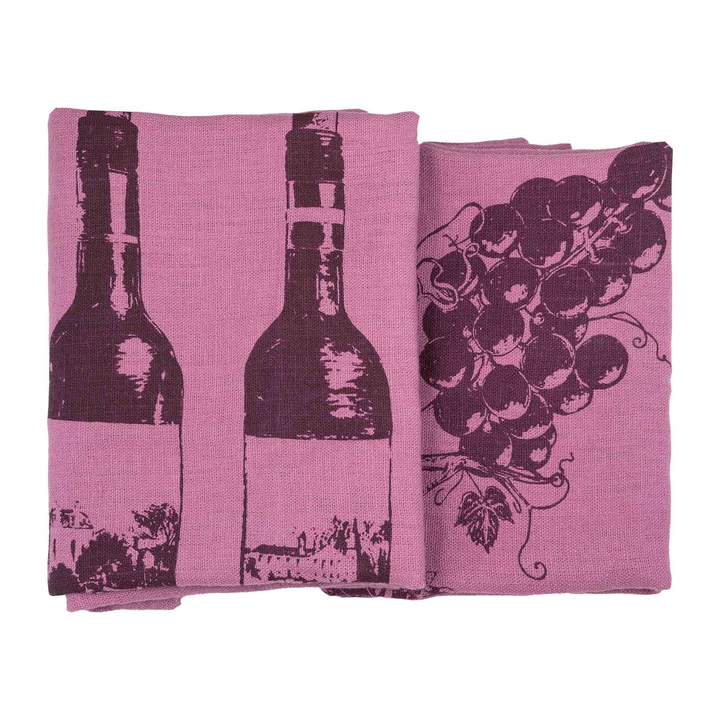 Frohstoff Leinen Geschirrtuch Set Vino