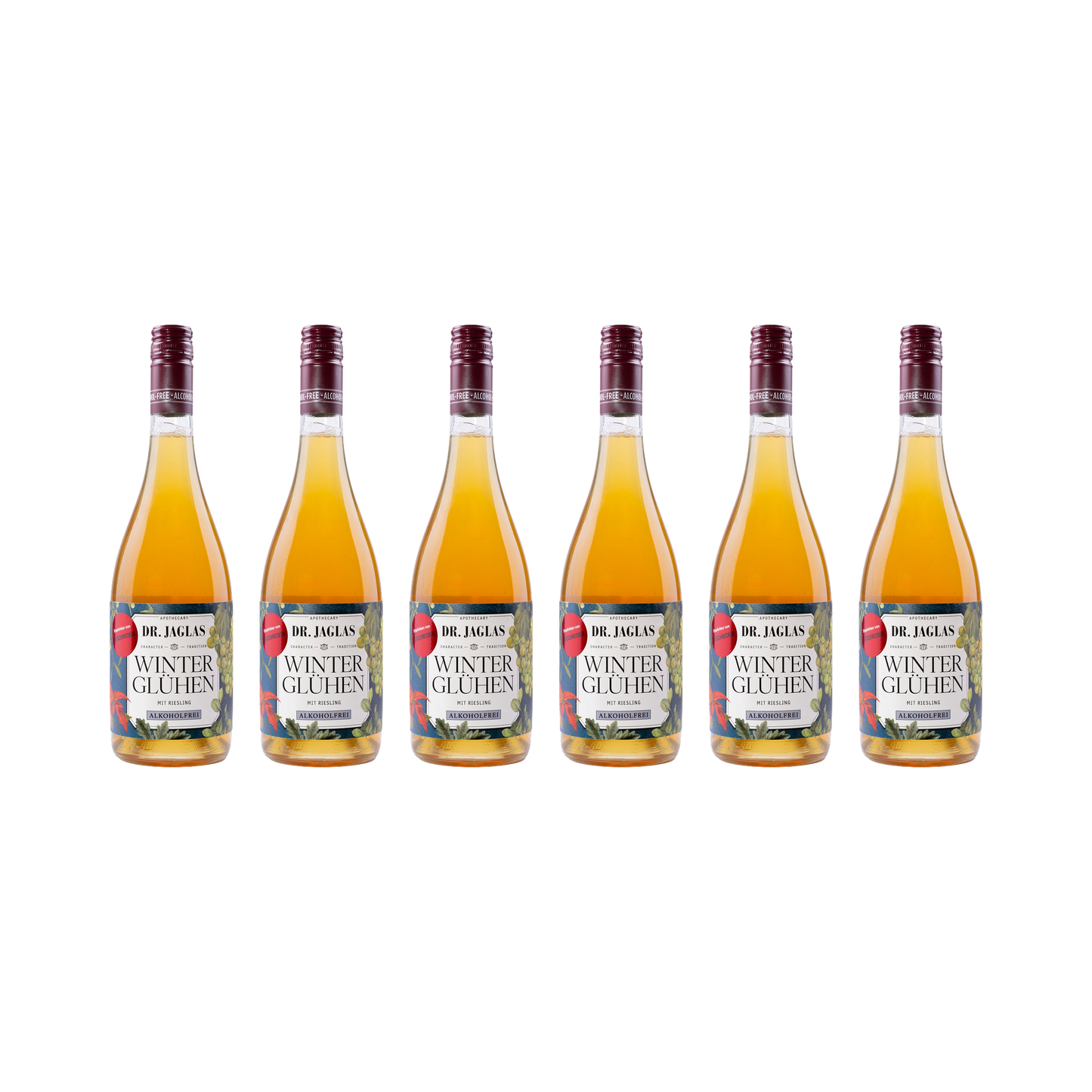 Winter-Glühen weiß – alkoholfrei — 6× 750 ml