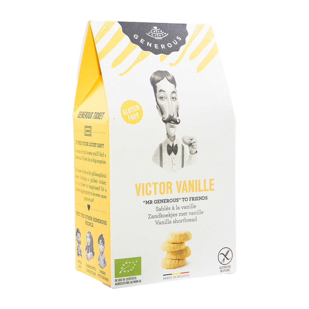 Generous Victor Vanille Vanillegebäck glutenfrei