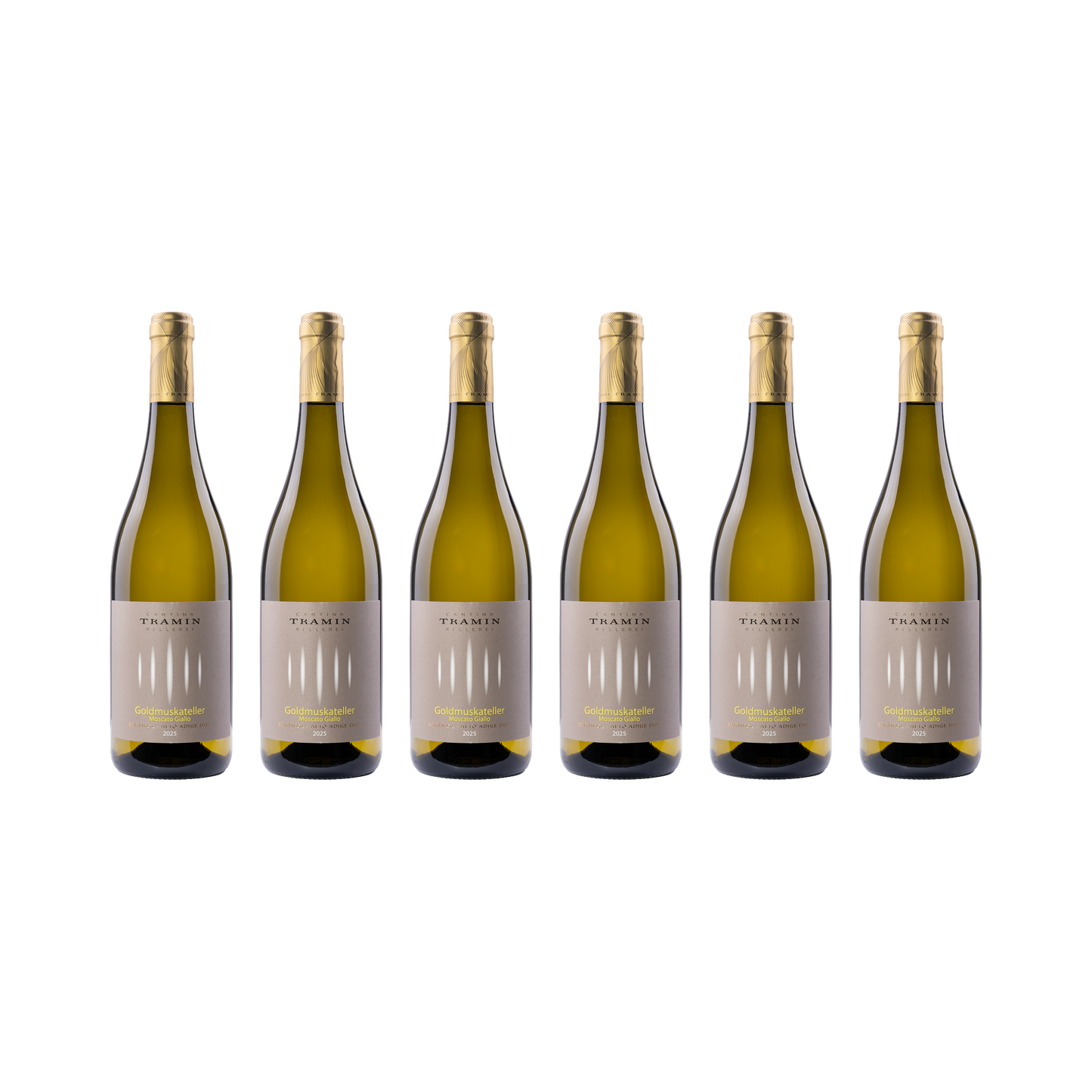 Goldmuskateller – 2025 — 6× 750 ml