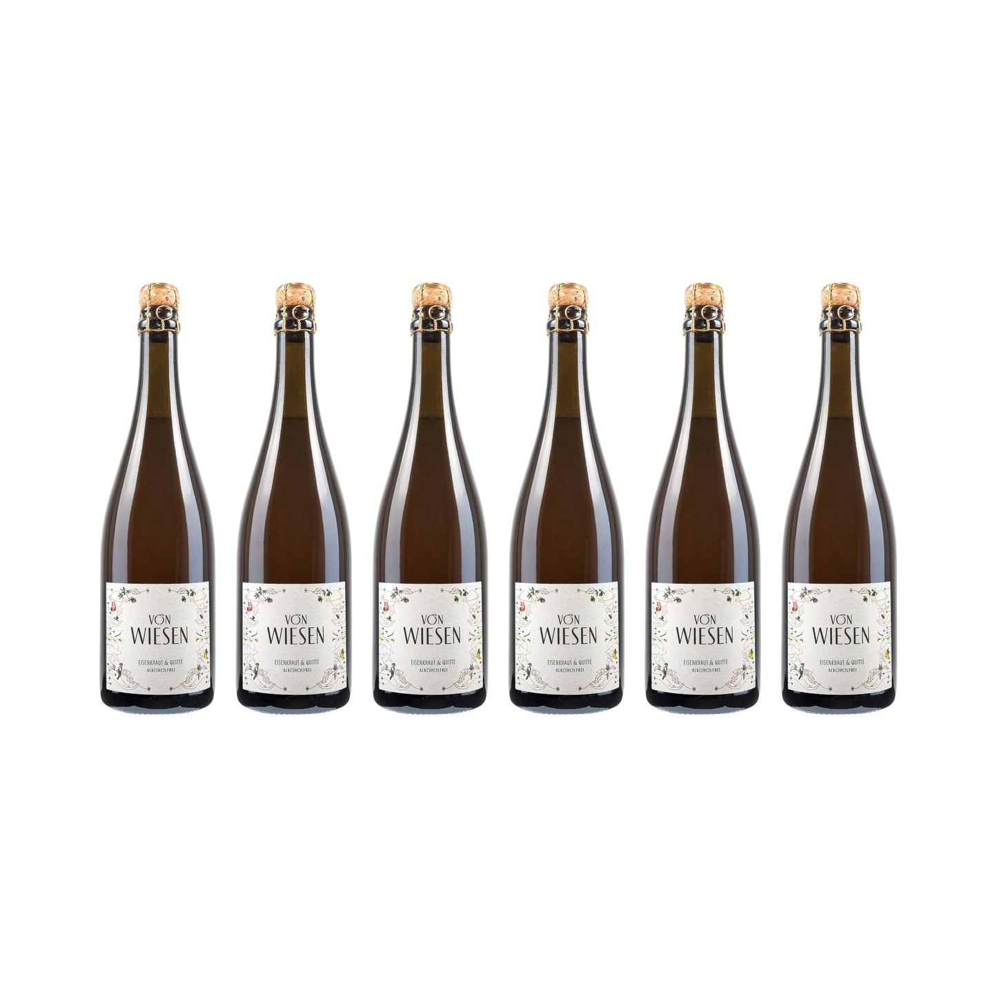 Eisenkraut & Quitte – alkoholfrei — 6× 750 ml