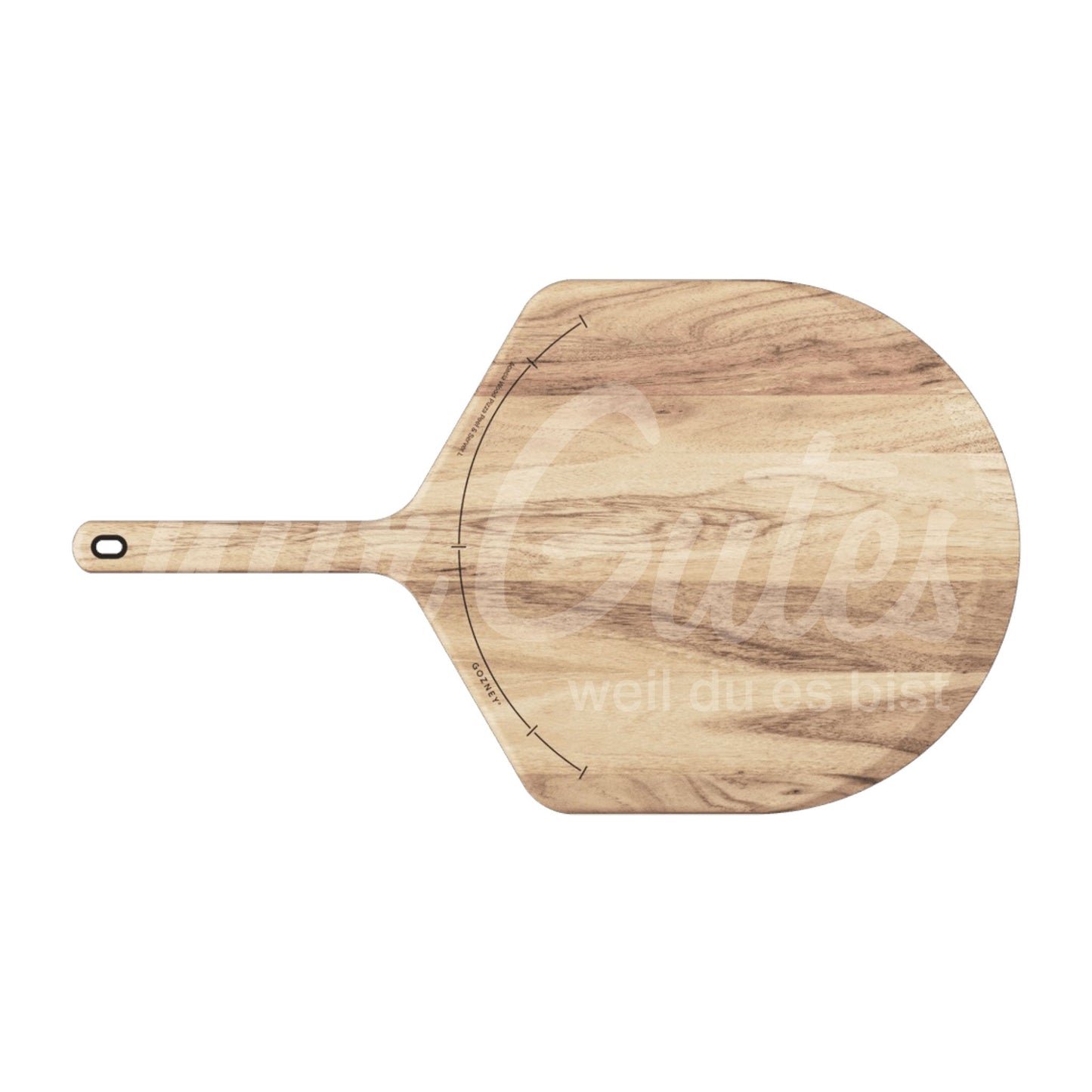 Gozney Pizzaschieber & Servierbrett aus Akazien-Holz Large