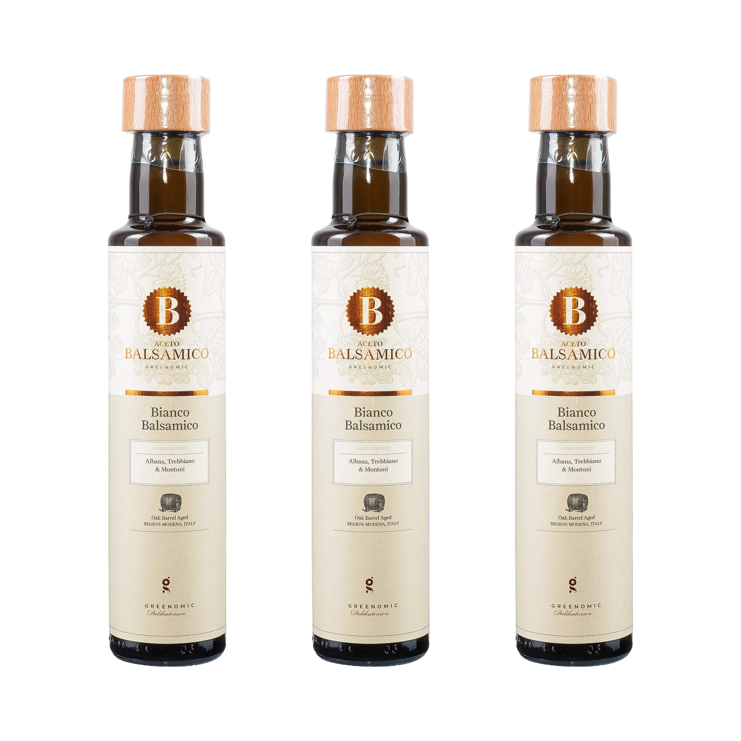Balsamico Bianco — 3× 250 ml