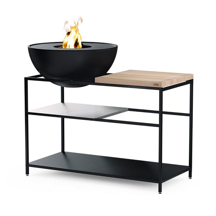 höfats Fire Kitchen Bowl 70 Plancha Grillset