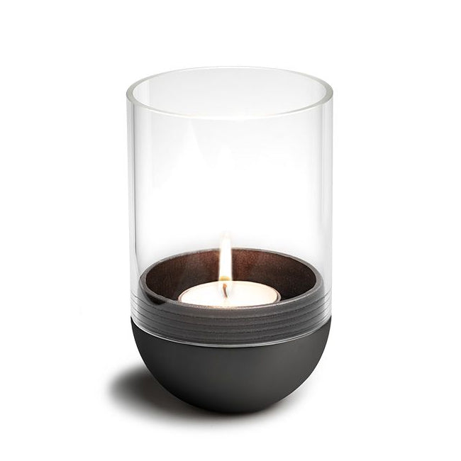 höfats Gravity Candle Windlicht schwarz