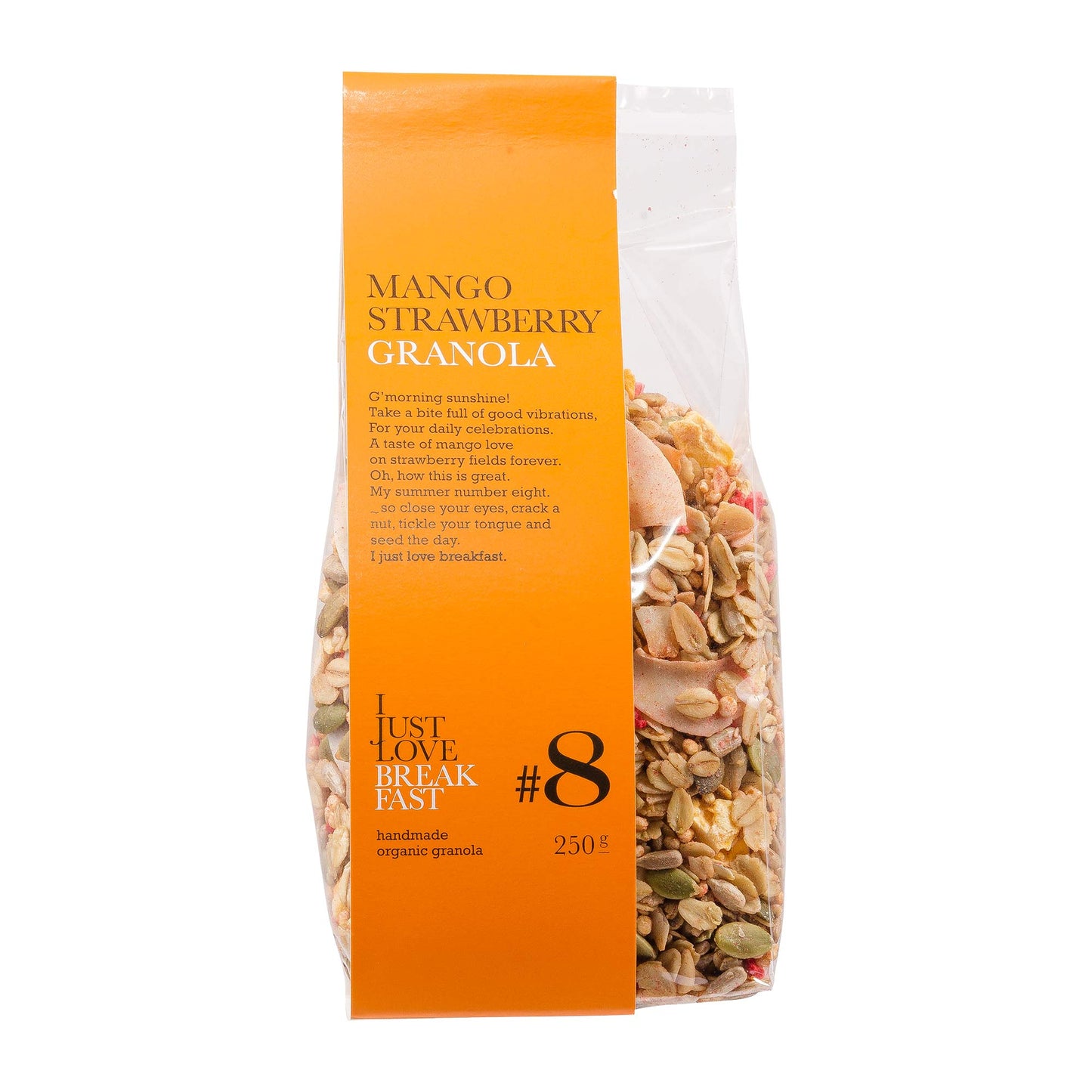 I just love breakfast #8 Granola Mango Strawberry