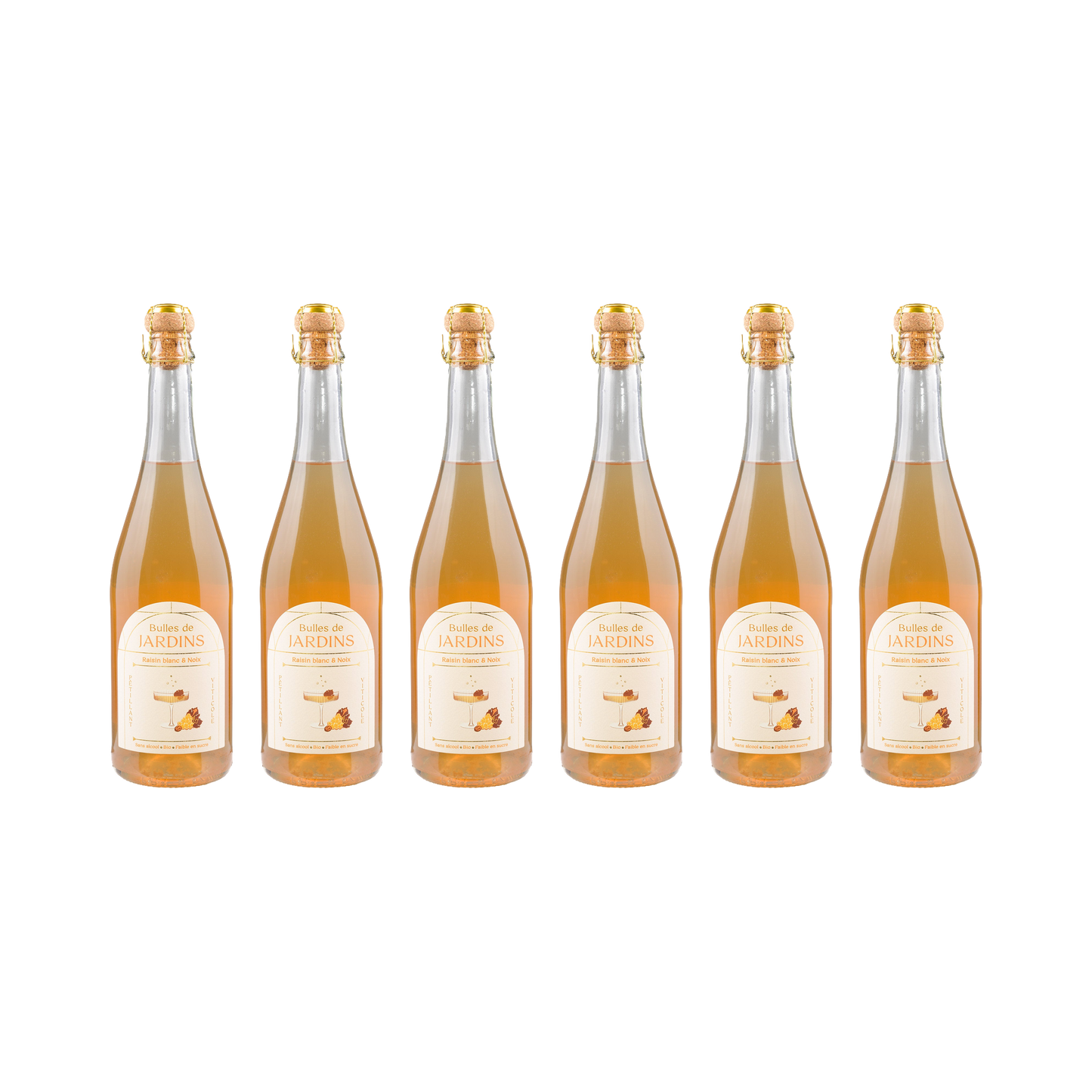 Traube Walnuss Sparkling alkoholfrei — 6× 700 ml