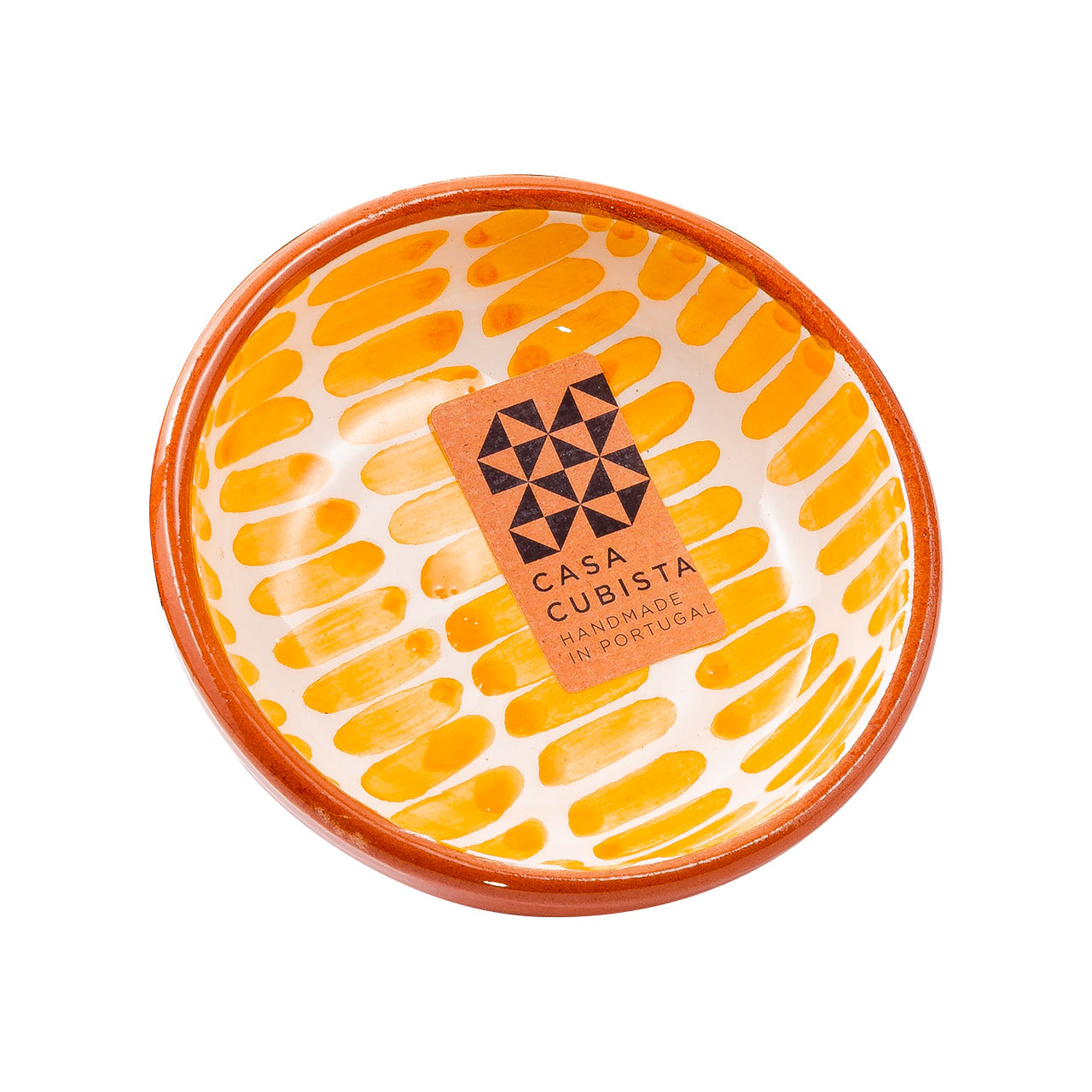 Keramikschale klein dash tangerine