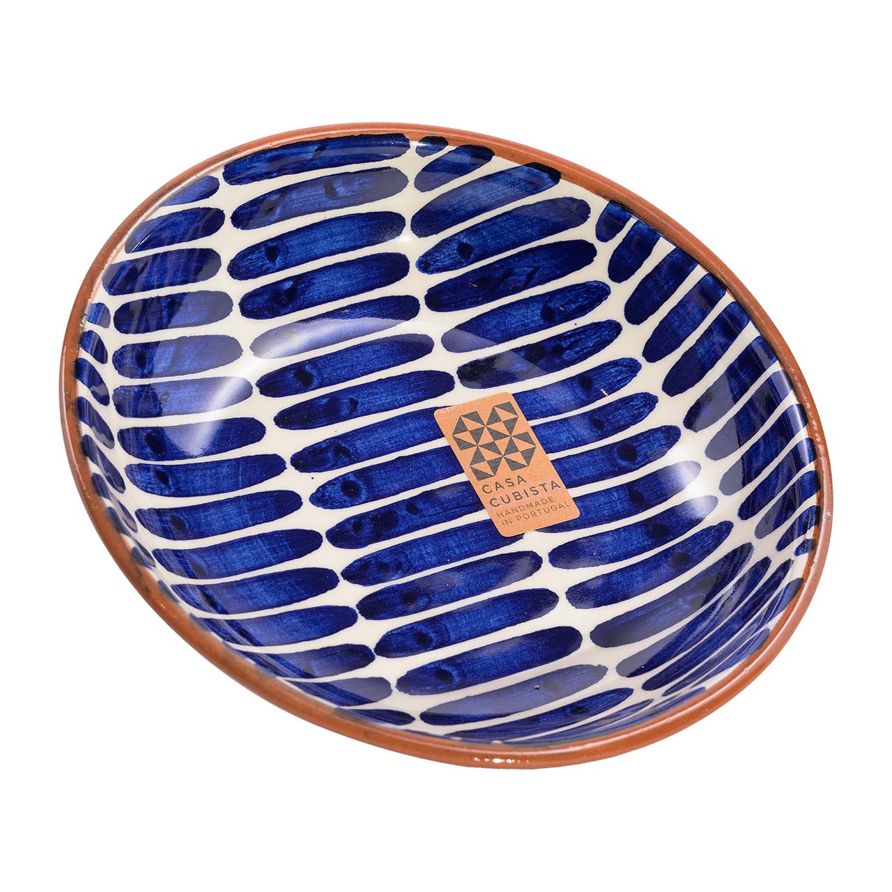 Keramikschale mittel dash blue