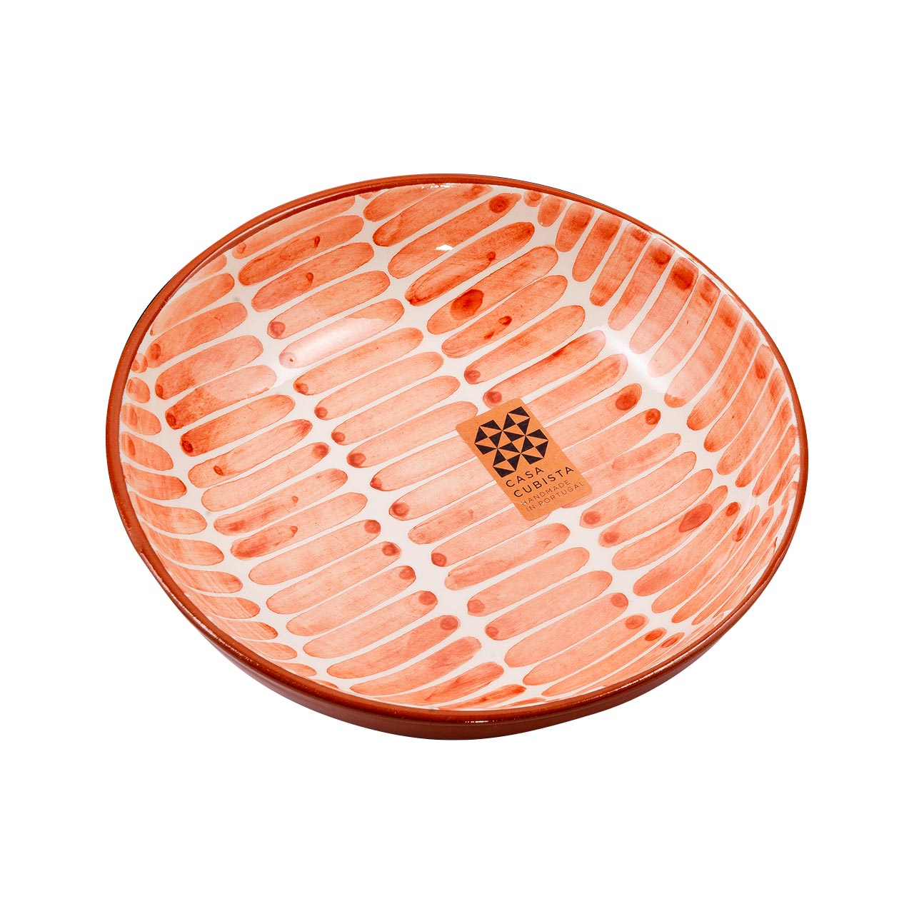 Keramikschale mittel dash terracotta