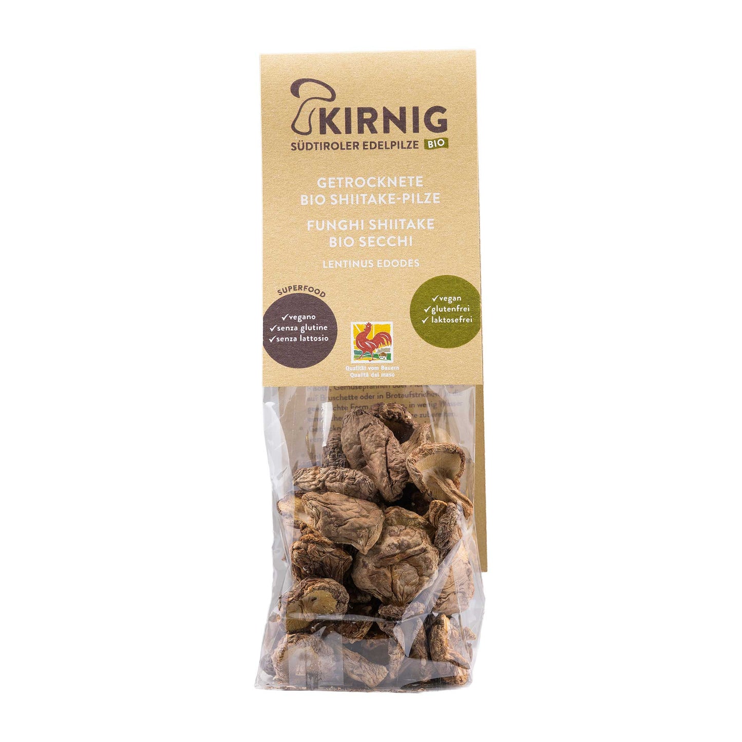 Kirnig getrocknete Shiitake Pilze 25g
