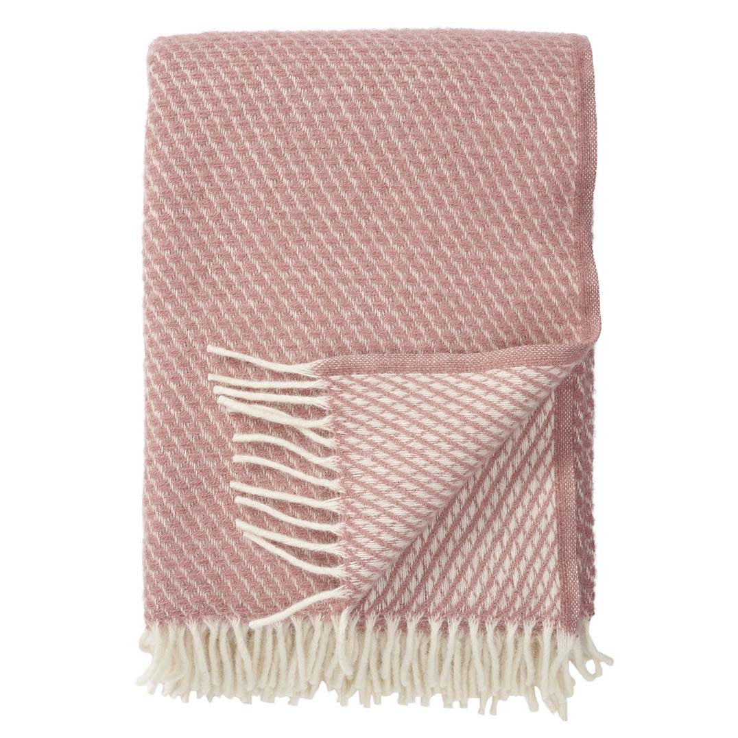 Klippan Wolldecke Velvet rose