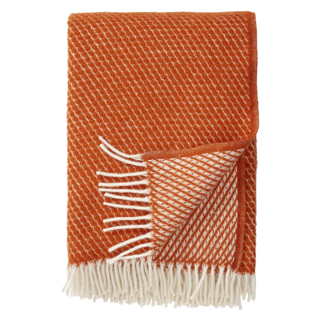 Klippan Wolldecke Velvet rost