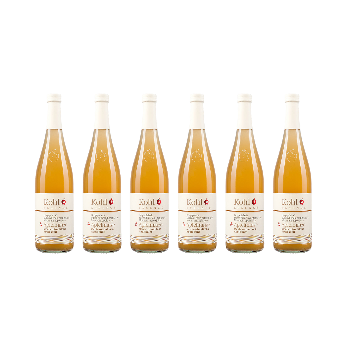 Apfelsaft mit Apfelminze — 6× 750 ml