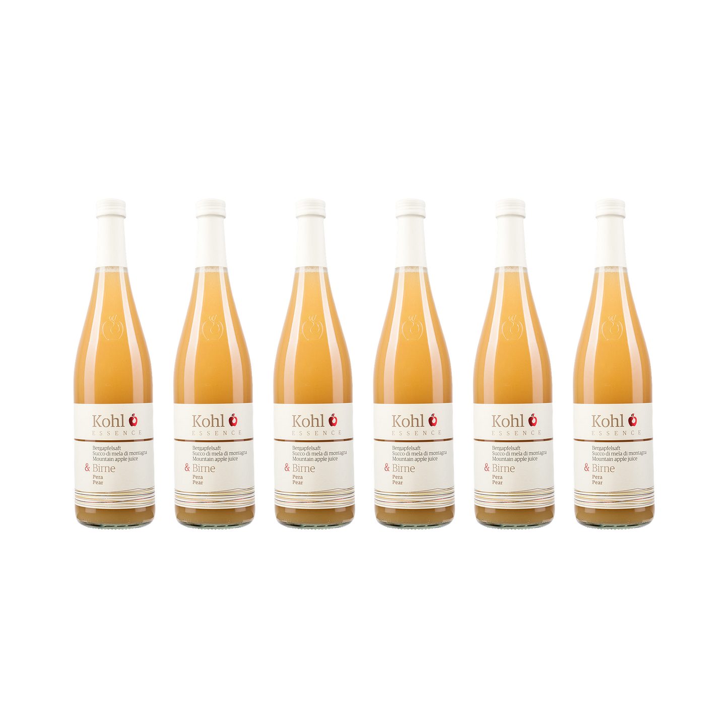 Apfelsaft mit Birne — 6× 750 ml