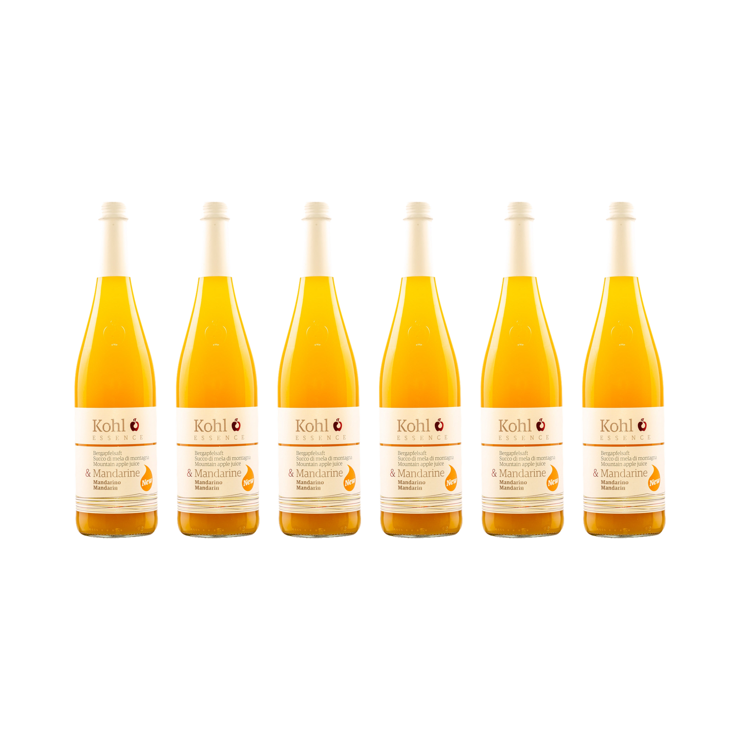 Apfelsaft mit Mandarine — 6× 750 ml