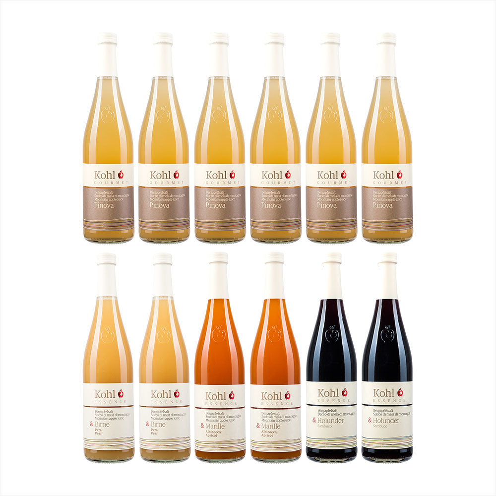 Kohl Bergapfelsaft 12er Paket