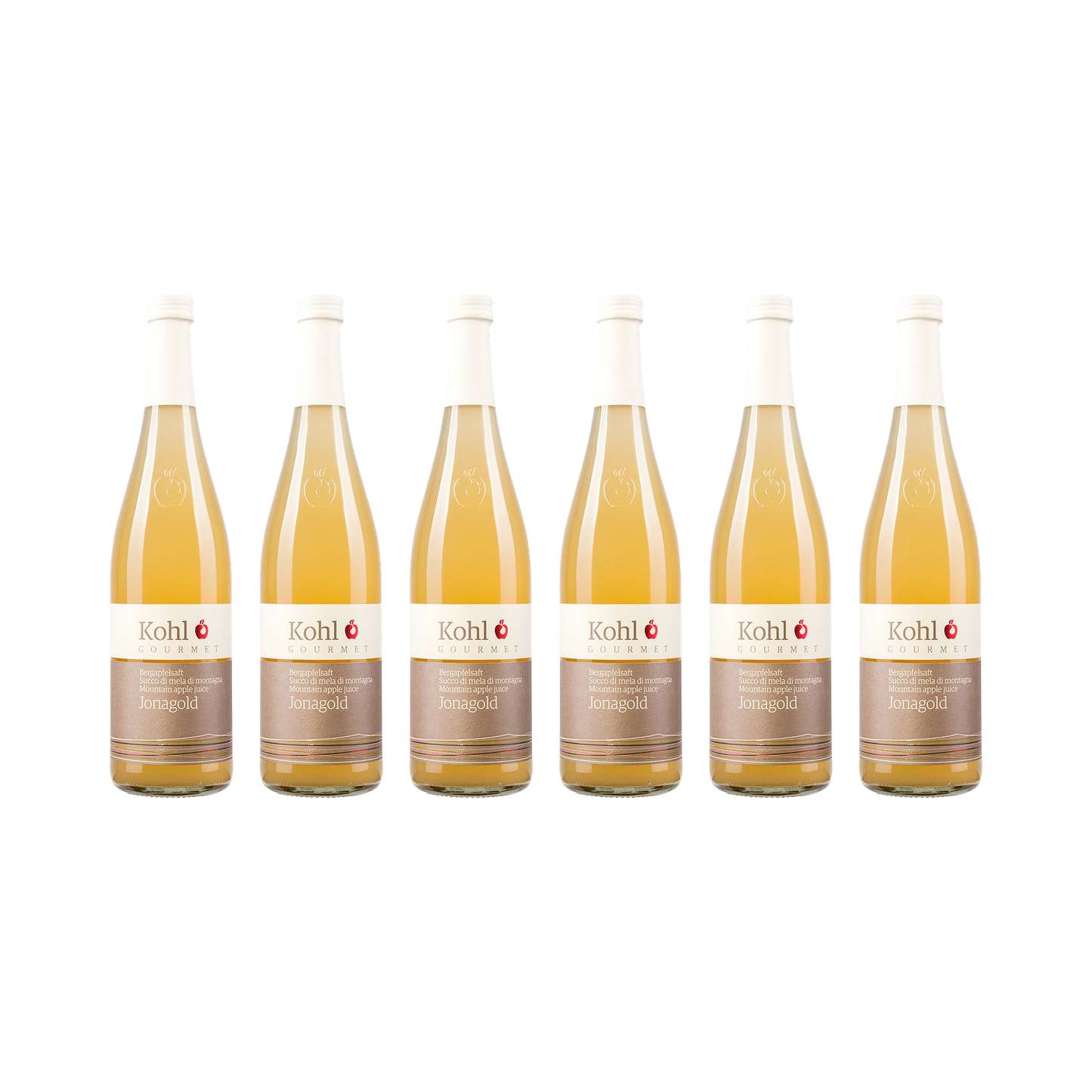 Bergapfelsaft Jonagold — 6× 750 ml