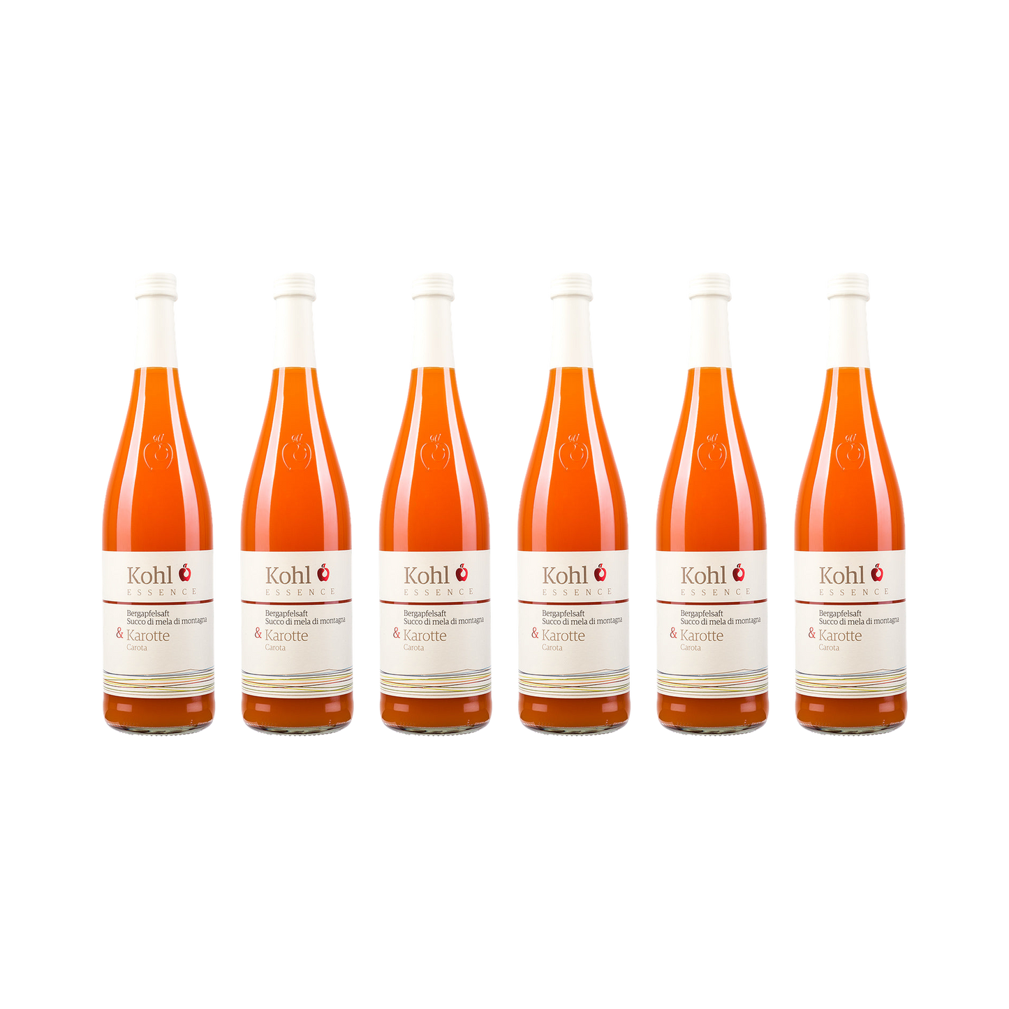 Apfelsaft mit Karotte — 6× 750 ml