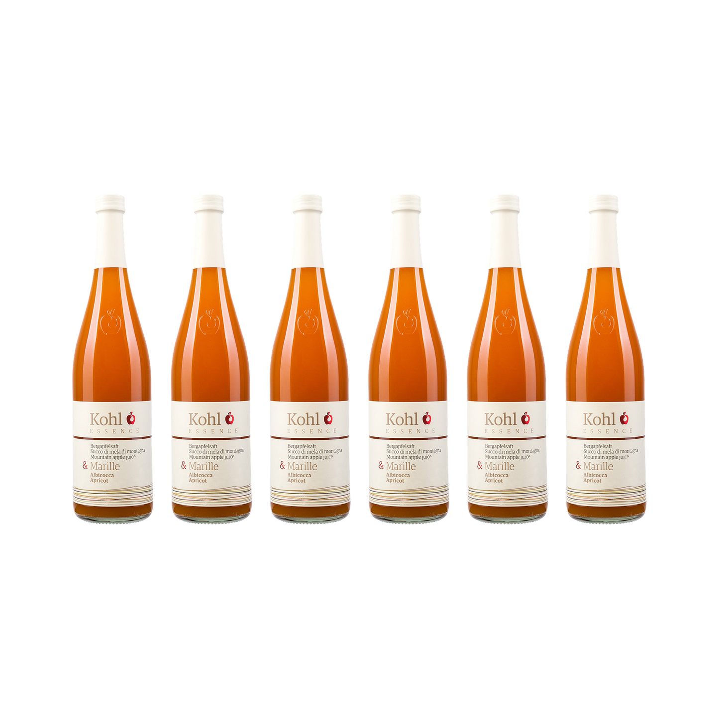 Apfelsaft mit Marille — 6× 750 ml