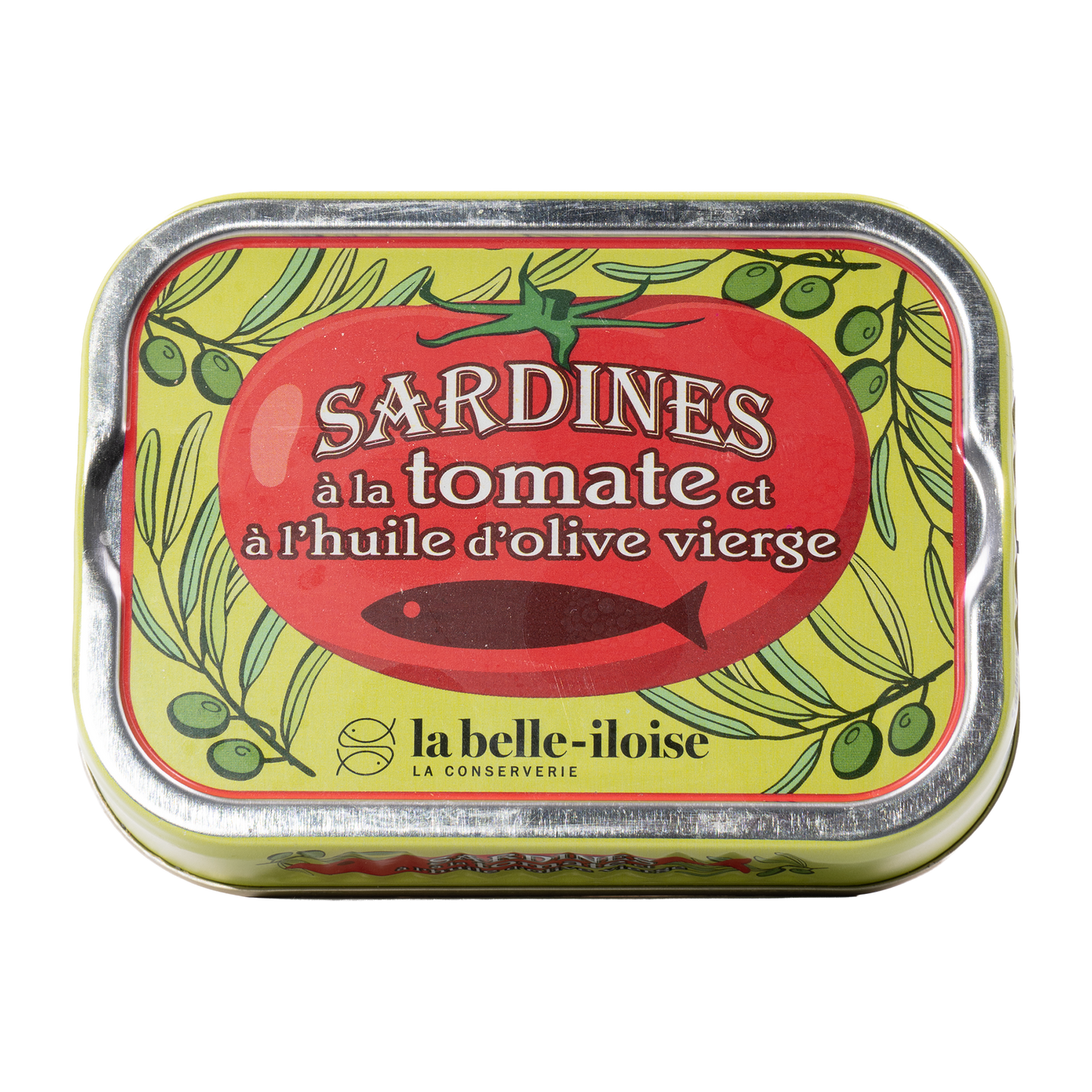 Sardinen mit Olivenöl und Tomate von la belle-iloise in der 115-g-Dose