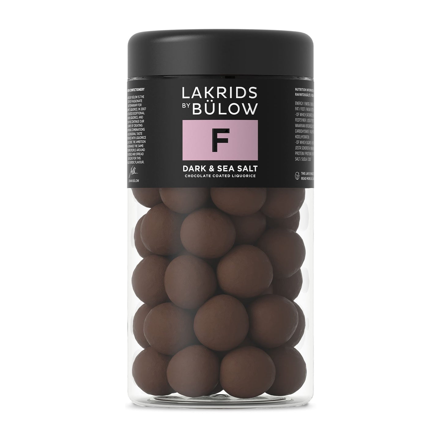Lakrids by Bülow F Dark Sea Salt regular