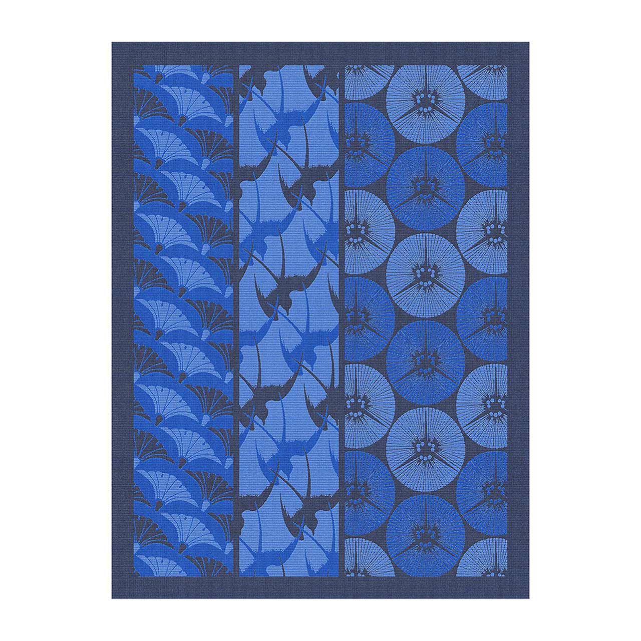 Le Jacquard francais Geschirrtuch Yukata indigo