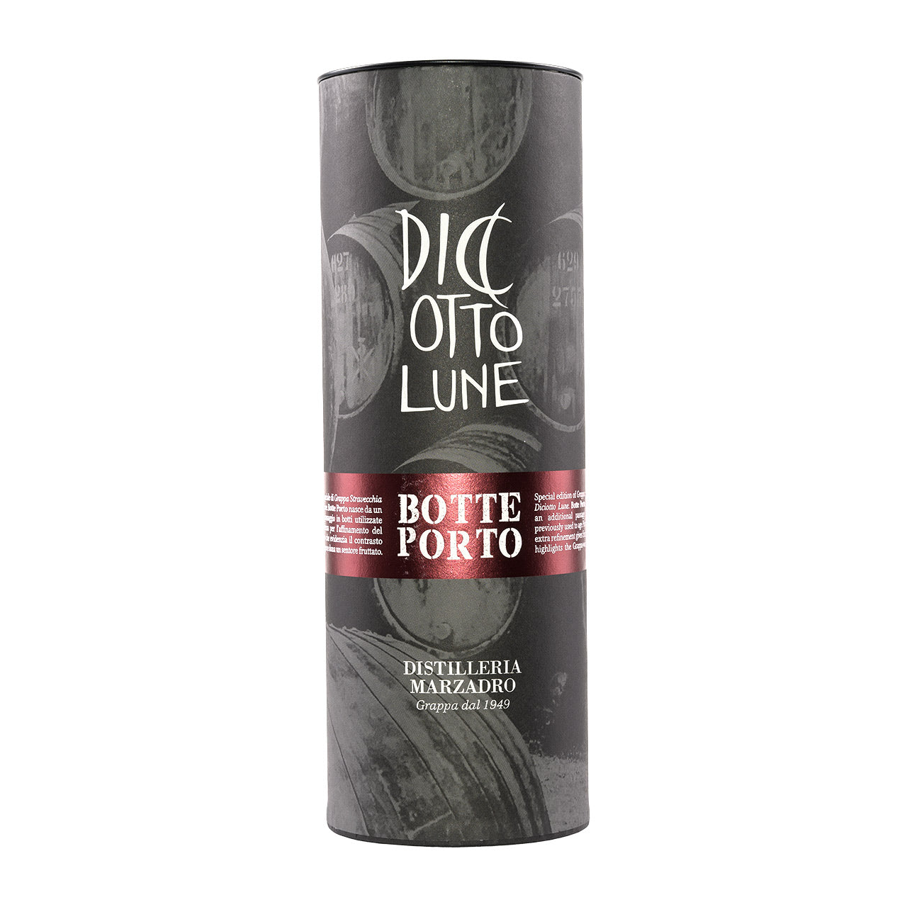 Marzadro Grappa Diciotto Lune Botte Porto 500ml
